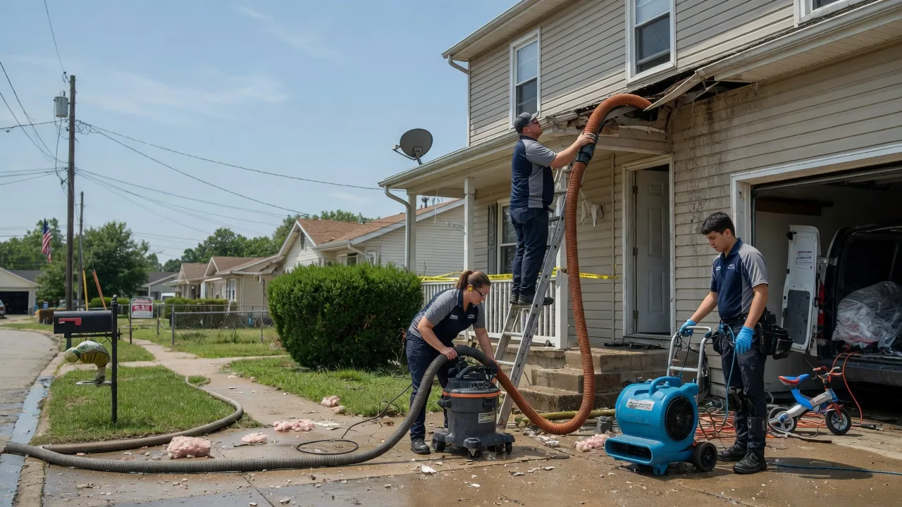 Water Damage Restoration in Four Oaks, NC near me